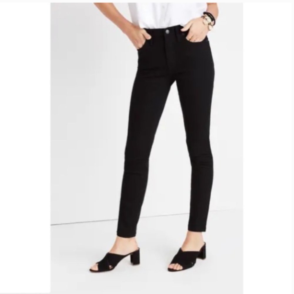 Madewell Black  9-Inch High Waist Skinny Jeans 25 T